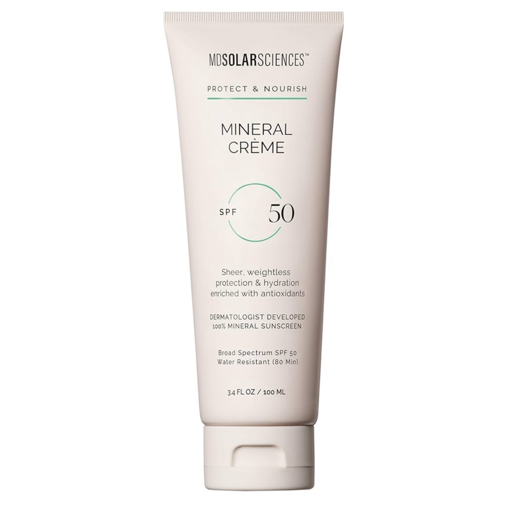 MD Solar Sciences Mineral Crème SPF 50 Sunscreen 100ml 3.4 FL Oz exp 07/2027 NIB